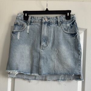 NWT Denim Mini Skirt